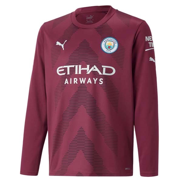 Tailandia Camiseta Manchester City Portero ML 2022-2023 Rojo